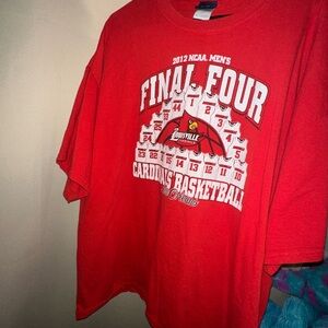 Blue 84 branded University of Louisville Cardinals 2012 NCAA men’s 3XL